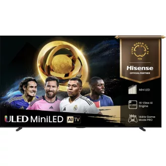   Hisense 85U7Q 2,16 M (85") 4K Ultra HD Smart TV Wi-Fi Fekete 450 cd/m²