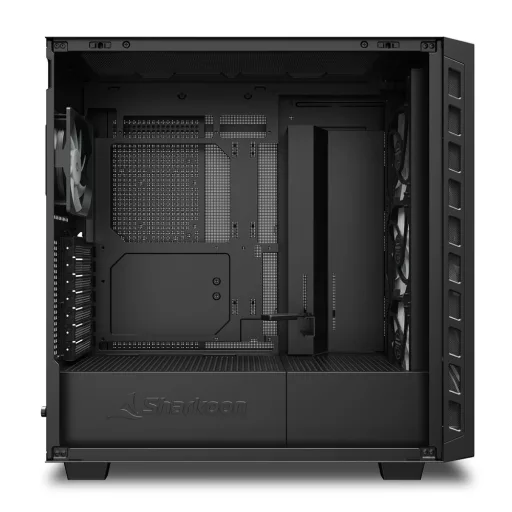 Sharkoon REBEL C80M RGB Midi Tower Fekete