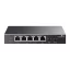 TP-Link TL-SG1005P-PD hálózati kapcsoló Gigabit Ethernet (10/100/1000) Ethernet-áramellátás (PoE) támogatása Fekete