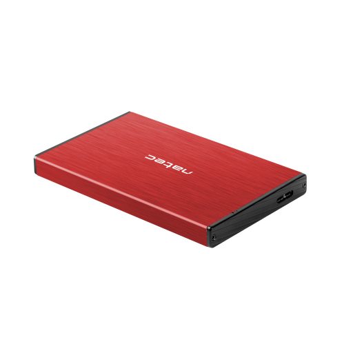 NATEC Rhino GO HDD/SSD ház Vörös 2.5"