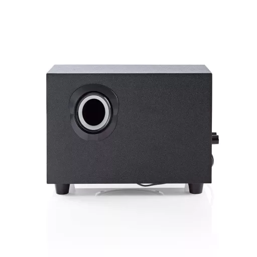 Nedis CSPR10021BK hangfalszett 16 W PC Fekete 2.1 csatornák