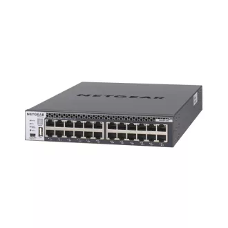  NETGEAR M4300-24X Vezérelt L3 10G Ethernet (100/1000/10000) 1U Fekete