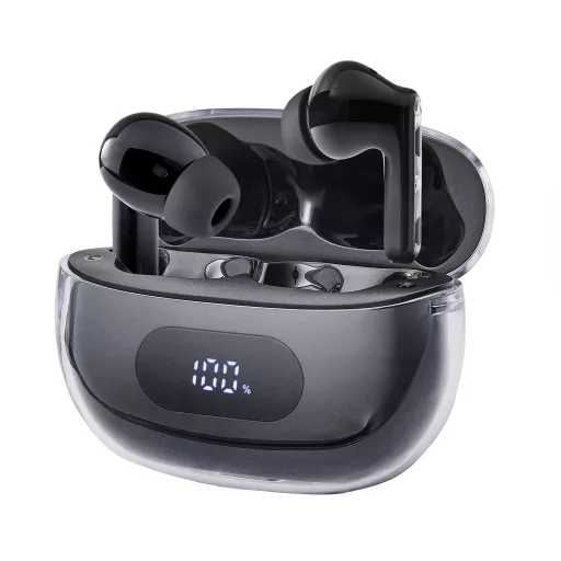 Intenso Buds Earphone Plus T310AE Black Fejhallgató True Wireless Stereo (TWS) Hallójárati Hívások/zene/sport/általános USB C-típus Bluetooth Fekete