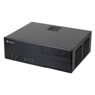 Silverstone Grandia GD05 HTPC Fekete