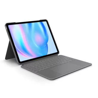 Logitech Combo Touch QWERTY Spanyol Smart Connector Szürke