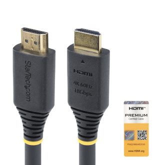   StarTech.com HDMI2-CABLE-4K60-15M HDMI kábel HDMI A-típus (Standard) Fekete