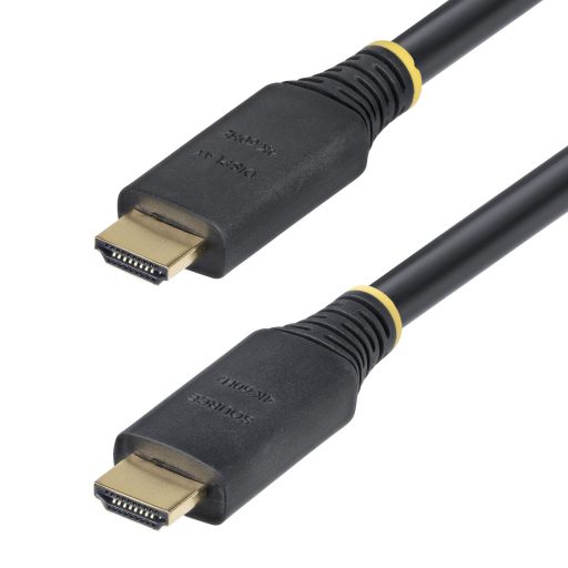 StarTech.com HDMI2-CABLE-4K60-15M HDMI kábel HDMI A-típus (Standard) Fekete