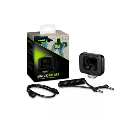 Shure MV-R-Z6 vevő vezeték nélküli mikrofonhoz Fényképezőgép állvány