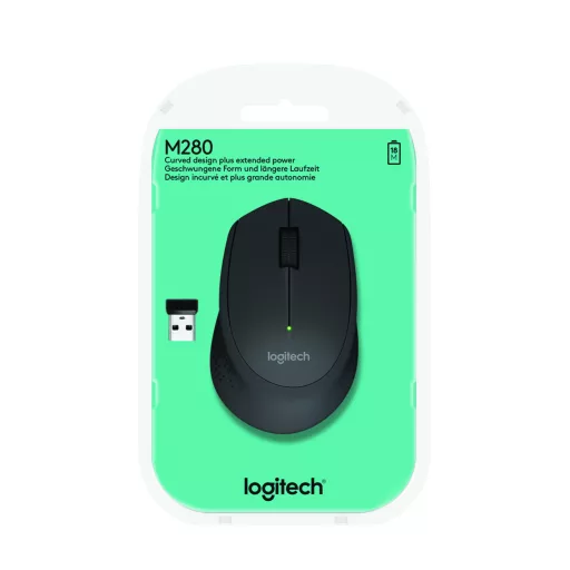 Logitech 910-004287 egér Irodai Jobbkezes Vezeték nélküli RF Optikai 1000 DPI