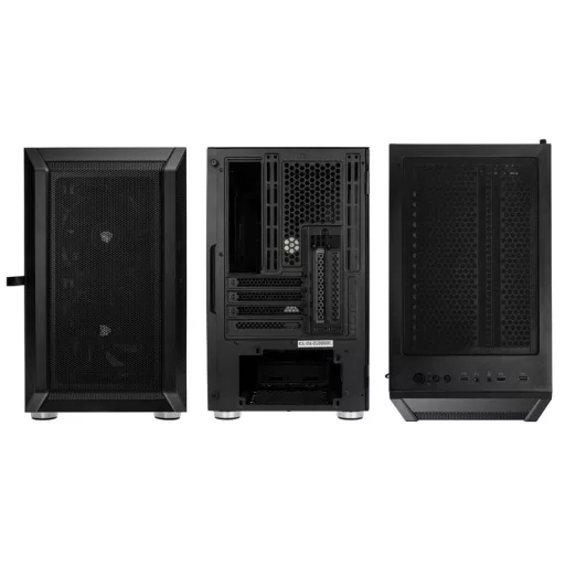 Kolink Citadel Mesh Micro Tower Fekete
