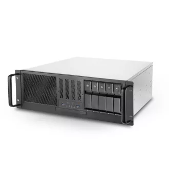 Silverstone RM41-H08 Rack Fekete
