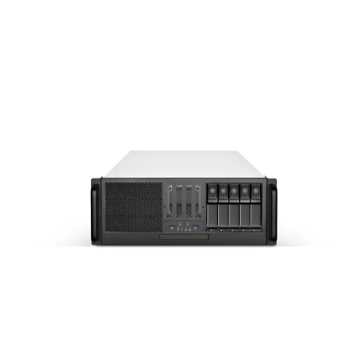 Silverstone RM41-H08 Rack Fekete