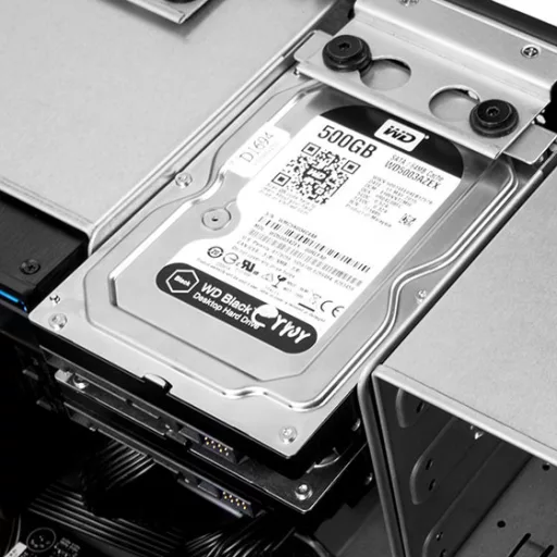 Silverstone RM41-H08 Rack Fekete