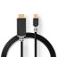 Nedis CCBW37604AT20 video átalakító kábel 2 M Mini DisplayPort HDMI Antracit