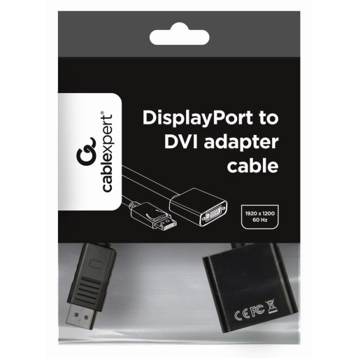 Gembird A-DPM-VGAF-02 video átalakító kábel 0,15 M VGA (D-Sub) DisplayPort Fekete