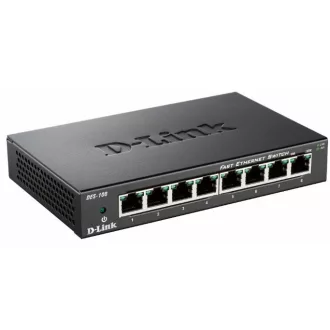 D-Link DES-108 Fekete