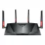 ASUS DSL-AC88U vezetéknélküli router Gigabit Ethernet Kétsávos (2,4 GHz / 5 GHz) Fekete