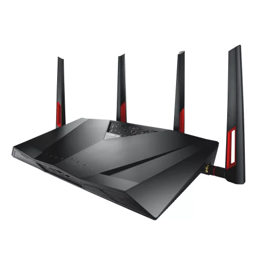 ASUS DSL-AC88U vezetéknélküli router Gigabit Ethernet Kétsávos (2,4 GHz / 5 GHz) Fekete