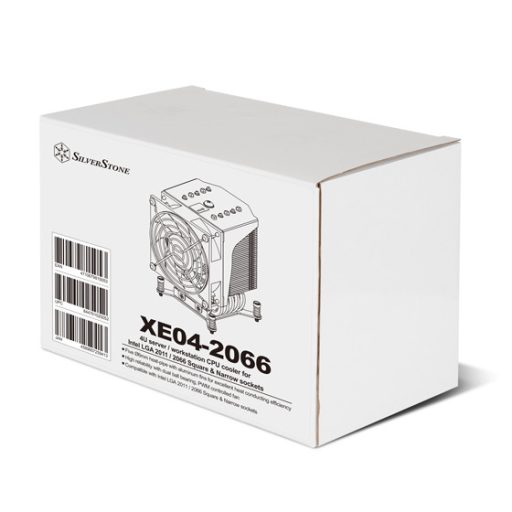 Silverstone XE04-2066 Processzor Hűtő Fekete, Ezüst 1 db