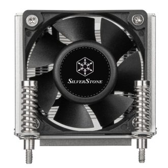   Silverstone SST-AR09-AM4 számítógépes hűtőrendszer Hűtő 6 cm Fekete 1 db
