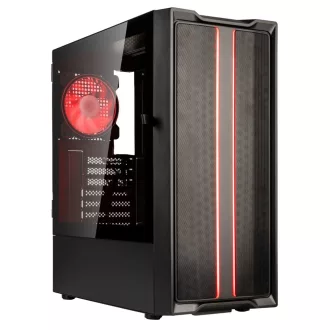 Kolink Inspire K12 ARGB Midi Tower Fekete, Átlátszó