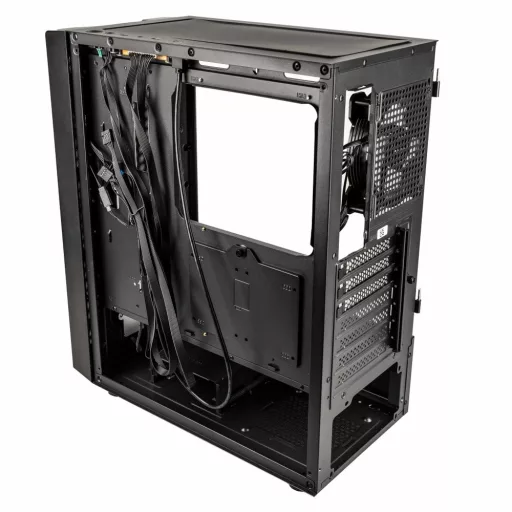 Kolink Inspire K12 ARGB Midi Tower Fekete, Átlátszó