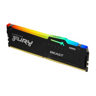   Kingston Technology FURY Beast RGB 16 GB 1 x 16 GB DDR5 6000 MT/másodperc ECC