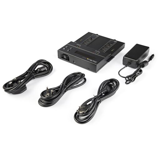StarTech.com SM2DUPE11 duplikátor HDD/SSD másoló Fekete 1 másolatok
