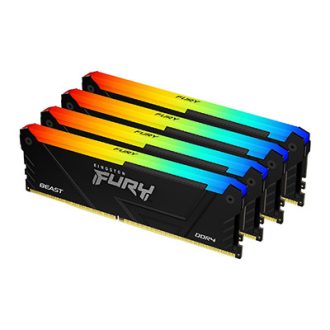   Kingston Technology FURY Beast RGB 32 GB 4 x 8 GB DDR4 3600 MT/másodperc