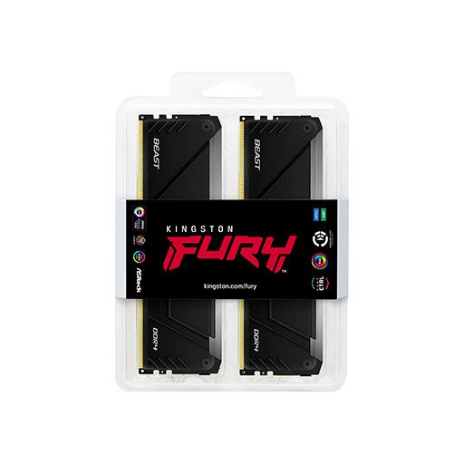 Kingston Technology FURY Beast RGB 32 GB 4 x 8 GB DDR4 3600 MT/másodperc
