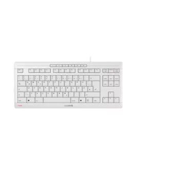   CHERRY STREAM KEYBOARD TKL billentyűzet Univerzális USB QWERTZ Német Fehér