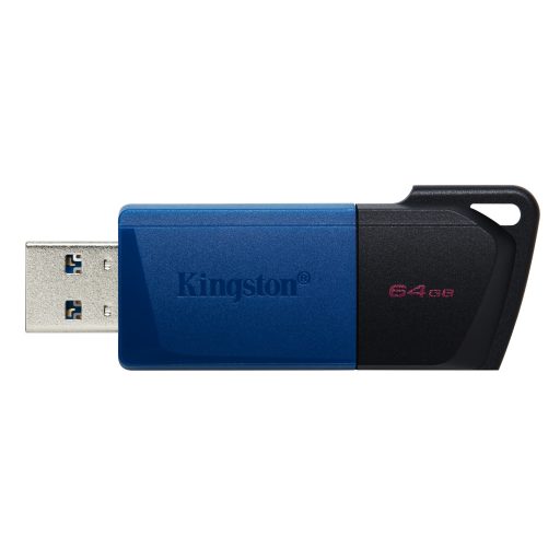Kingston Technology DataTraveler Exodia M USB flash meghajtó 64 GB USB A típus 3.2 Gen 1 (3.1 Gen 1) Fekete, Kék