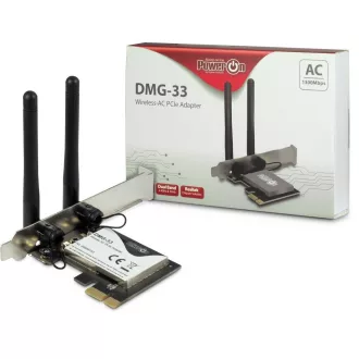 Inter-Tech DMG-33 Belső WLAN 1300 Mbit/s