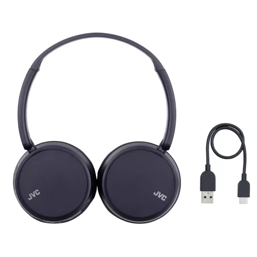 JVC HA-S36W Headset Vezeték nélküli Fejpánt Hívás/zene Bluetooth Kék