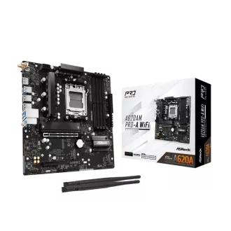 Asrock A620AM PRO-A WIFI AMD A620 Socket AM5 Micro ATX