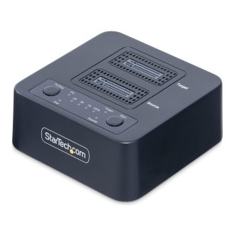   StarTech.com M2-HDD-DUPLICATOR-N1 duplikátor HDD/SSD másoló Fekete 1 másolatok