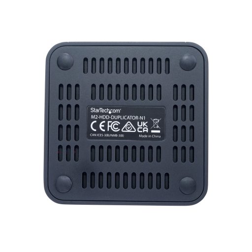 StarTech.com M2-HDD-DUPLICATOR-N1 duplikátor HDD/SSD másoló Fekete 1 másolatok