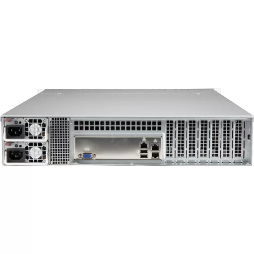 Supermicro CSE-LA25TQC-R609LP Rack Fekete 600 W