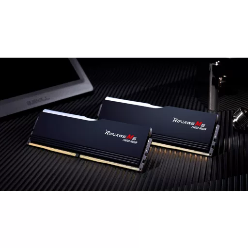 G.Skill Ripjaws M5 RGB F5-6000J2836G32GX2-RM5NRK 64 GB 2 x 32 GB DDR5 6000 MT/másodperc 288-pin DIMM