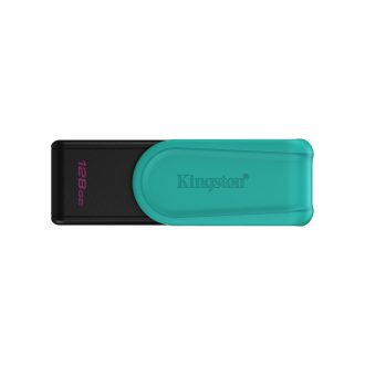   Kingston Technology DataTraveler Exodia S USB flash meghajtó 128 GB USB A típus 3.2 Gen 1 (3.1 Gen 1) Fekete, Türkizkék