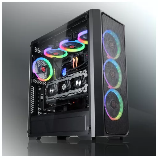RAIJINTEK Ponos MS Midi Tower Fekete