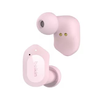   Belkin SOUNDFORM Play Headset True Wireless Stereo (TWS) Hallójárati Bluetooth Rózsaszín
