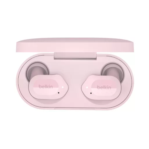 Belkin SOUNDFORM Play Headset True Wireless Stereo (TWS) Hallójárati Bluetooth Rózsaszín