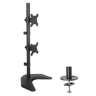  Techly ICA-LCD 2520V asztali TV konzol 68,6 cm (27") Fekete