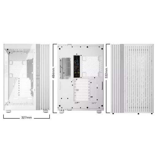 be quiet! LIGHT BASE 900 DX White Full Tower Fehér