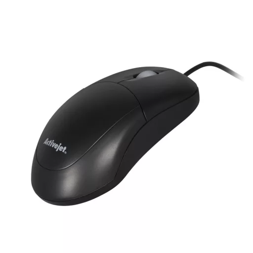 Activejet AMY-146 egér Irodai Kétkezes USB A típus Optikai 1000 DPI