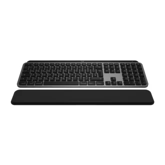   Logitech MX Keys S Combo for Mac billentyűzet Egér mellékelve Otthoni/irodai Bluetooth QWERTZ Német Szürke