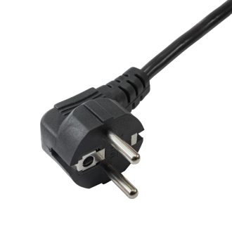   Akyga Power Cord AK-NB-01A for notebooks IEC C5 250V/50Hz 1,5m Fekete CEE7/7 C5 csatlakozó