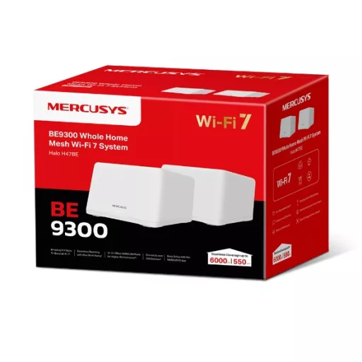 TP-Link HALO H47BE Háromsávos (2,4 GHz / 5 GHz / 5 GHz) Wi-Fi 7 (802.11be) Fehér 3