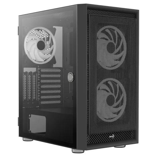 Aerocool Graphite V3 Midi Tower Fekete